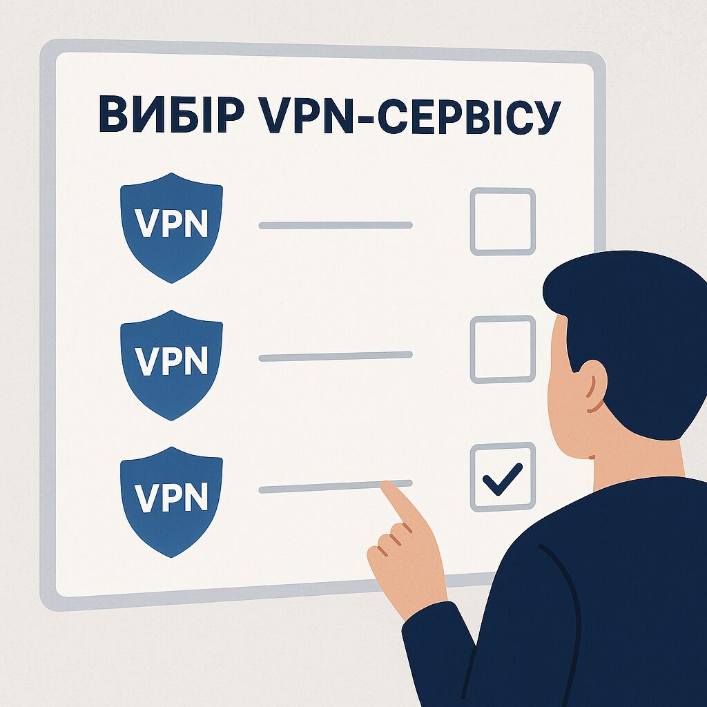 Вибір VPN-сервісу